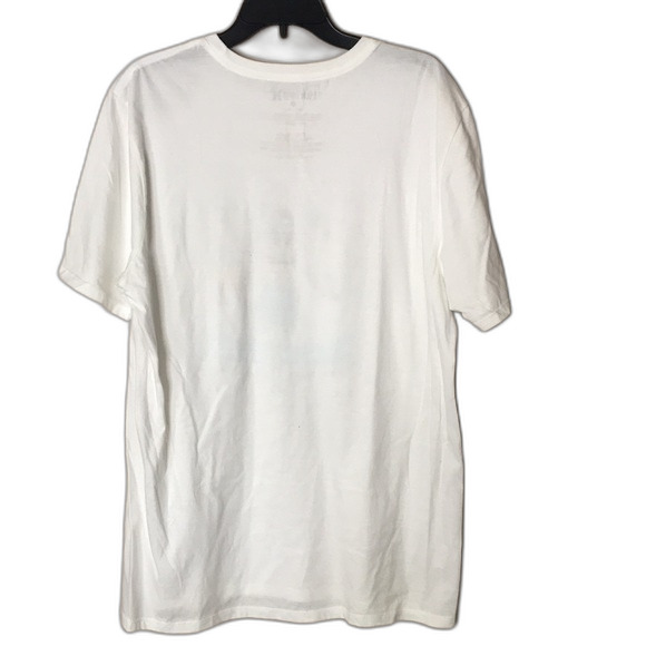 Hurley Men's T-Shirt Hulightenment Hawaiian White Good vibes high tides large - Picture 8 of 10